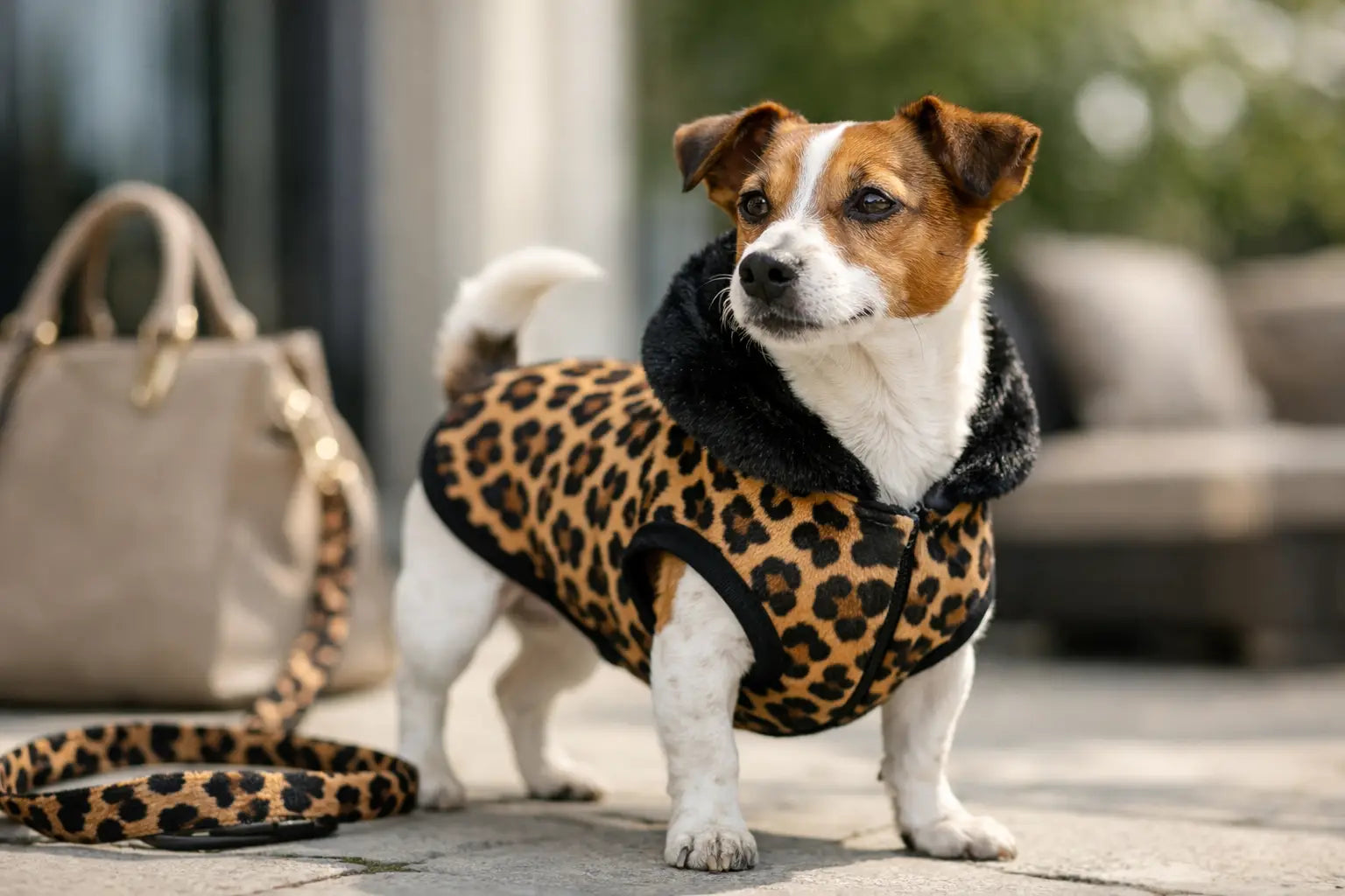Leoparden Hundekleidung mit Stil wählen
