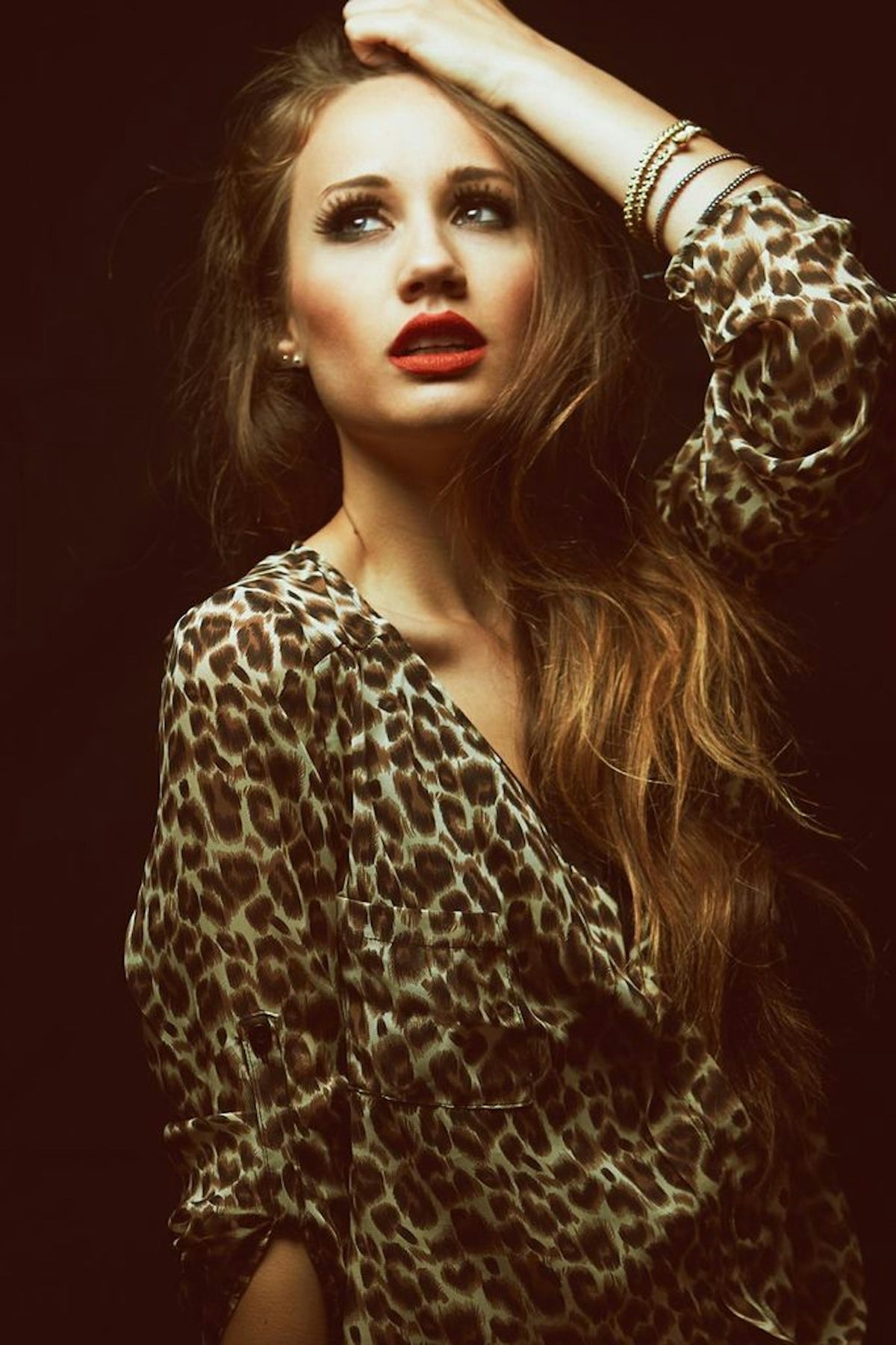 a woman posing for a picture