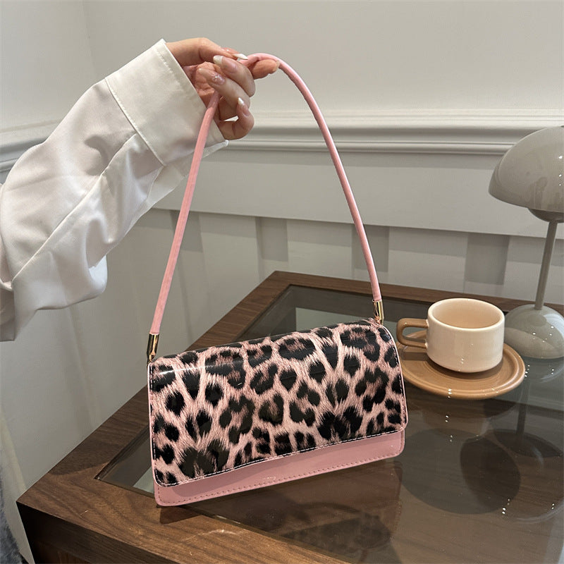 Leopard Print Special-Interest-Umhängetasche