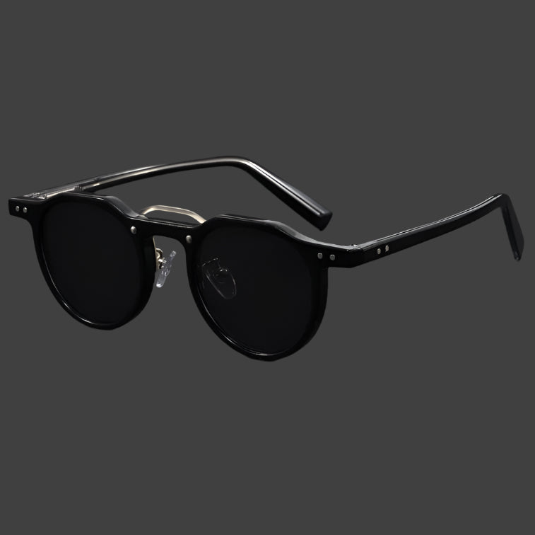 Hohe Erscheinungsbild Ebene kleine Frame Sonnenbrille Brille Sonnenbrille Gentleman Style Persönlichkeit