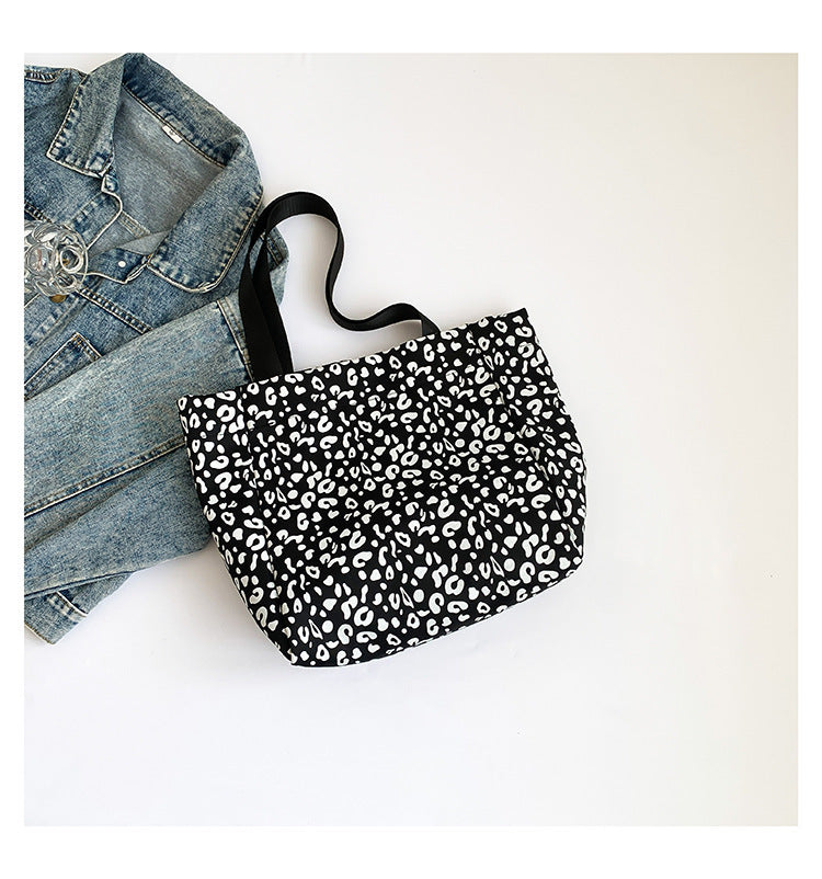 Mode Leopard Print Tote Umhängetasche