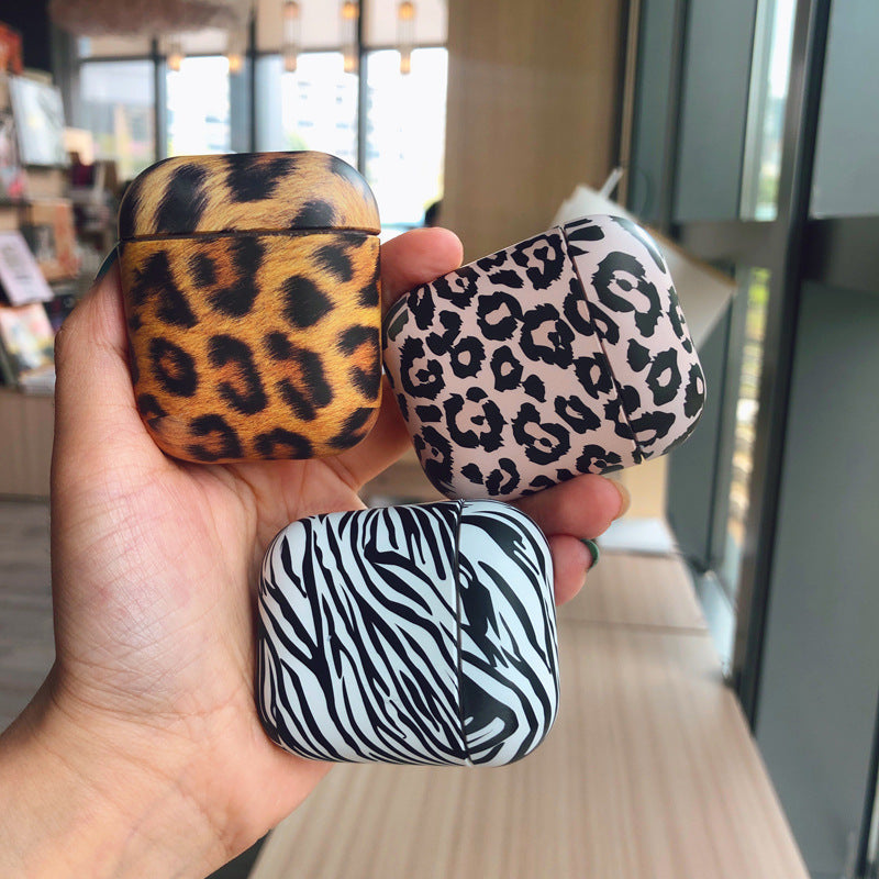 Personalized Leopard Print Bluetooth Headphone Case