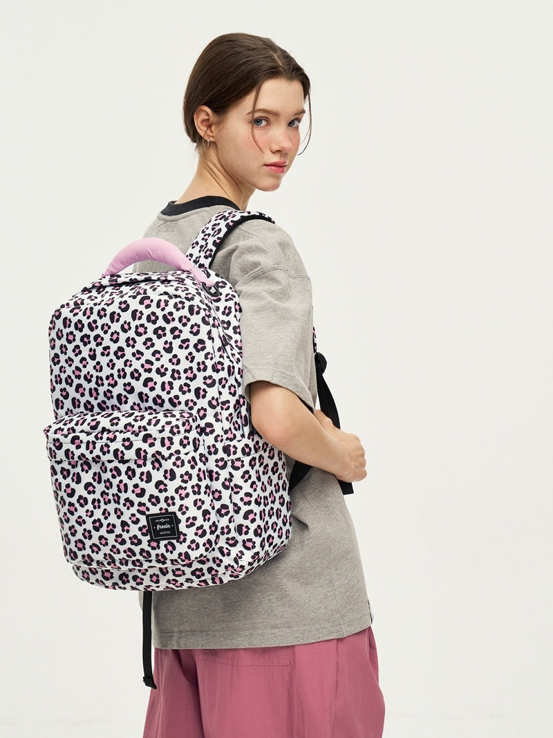 Travel Casual Leopard Print Drucken große Kapazität Casual Rucksack