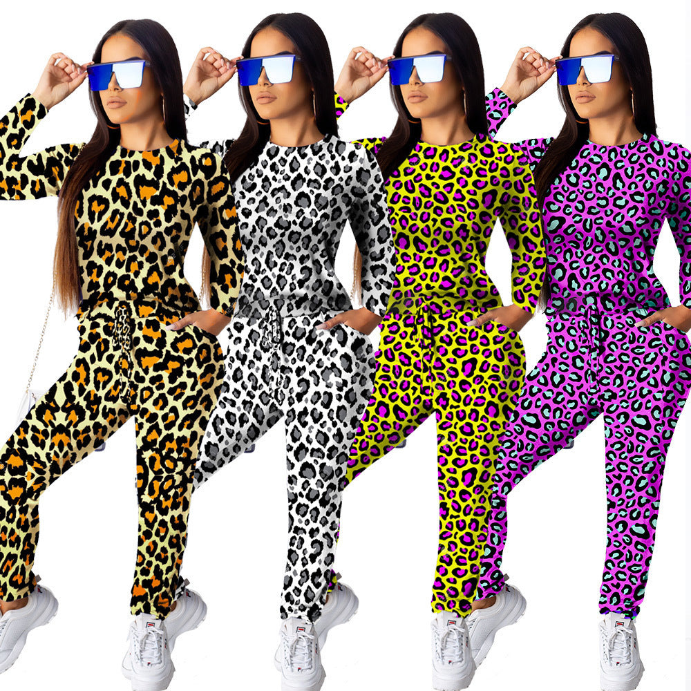 Leopard print long sleeve