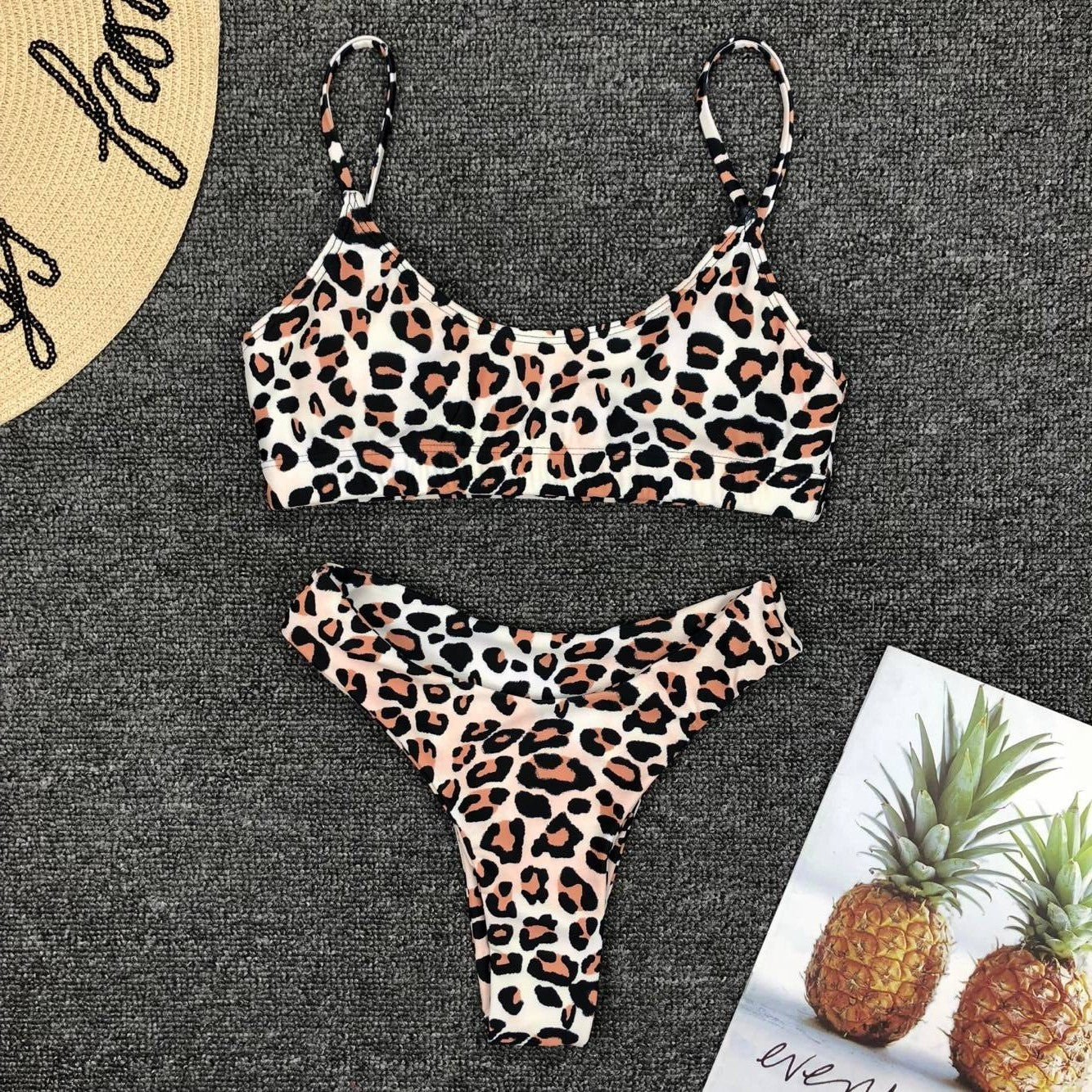 Bikini mit Leopardenmuster