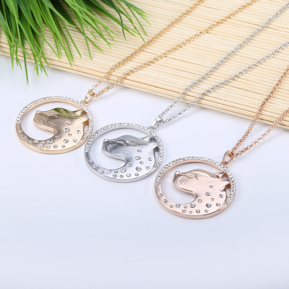 Persönlichkeit Leopard Style Anhänger-Halskette jewellery