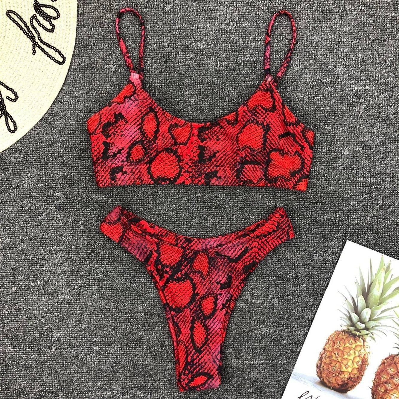 Bikini mit Leopardenmuster