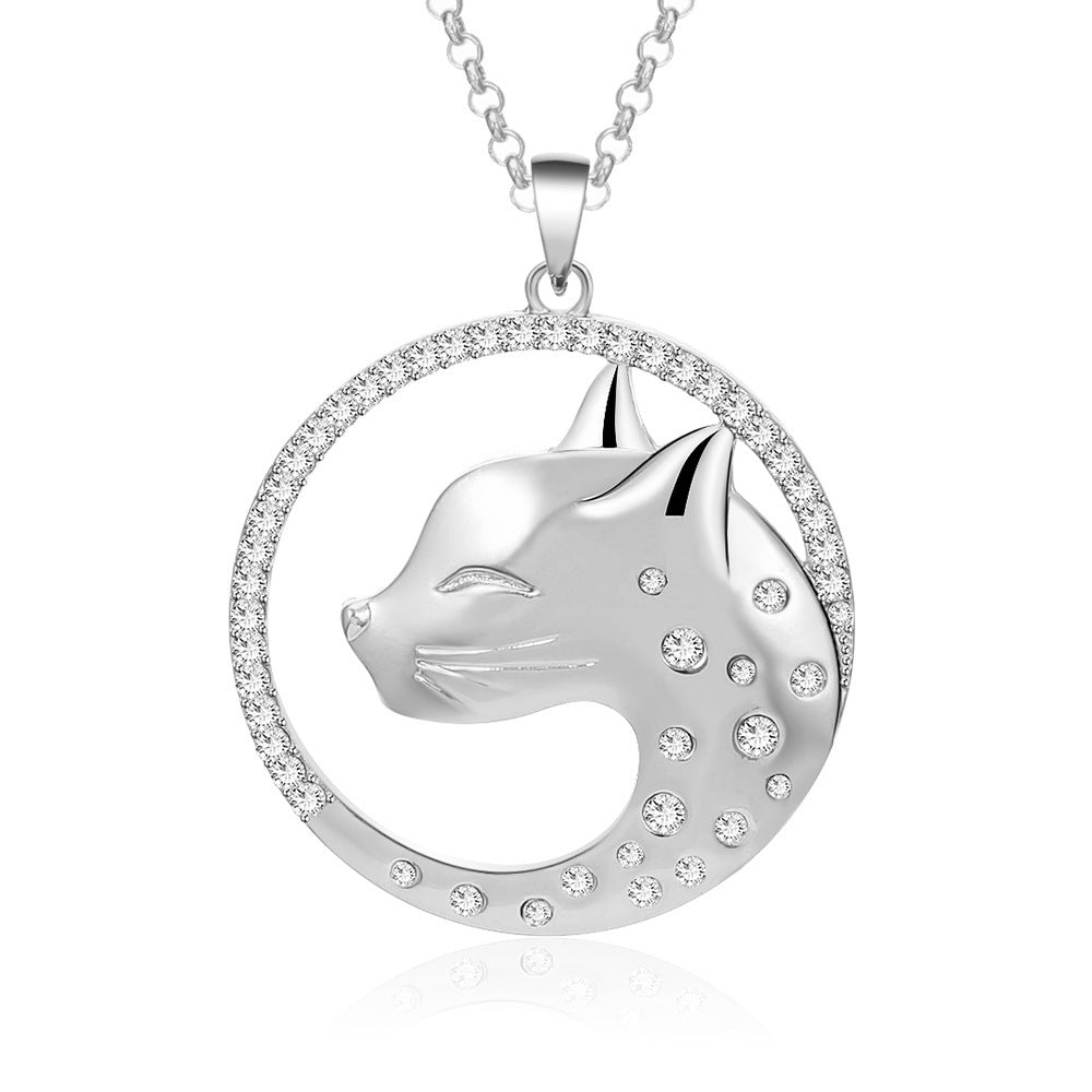 Persönlichkeit Leopard Style Anhänger-Halskette jewellery