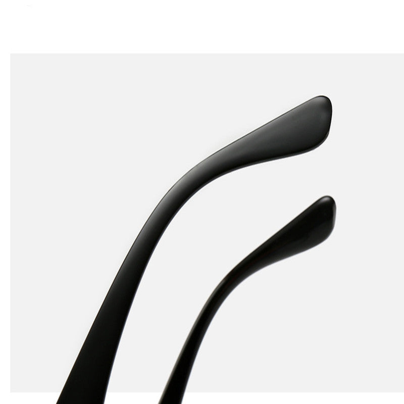 Leopard Print Trendy Big Frame Sonnenbrille, personalisierte Cat-Eye Love Sonnenbrille