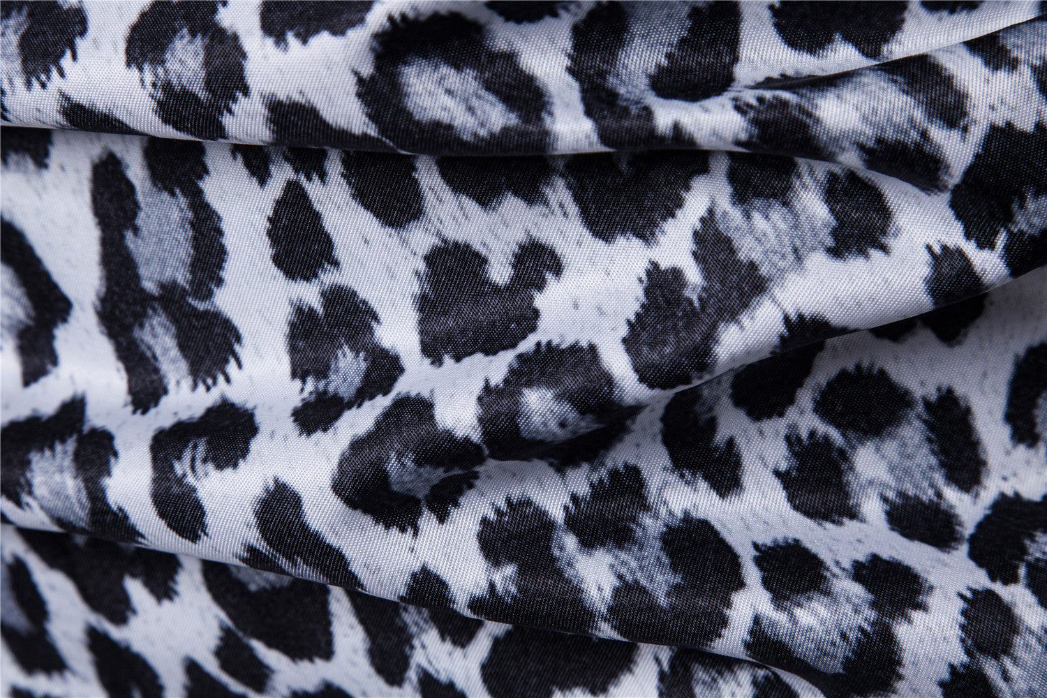 Herren Leopard Print Hemd Mode Digital bedruckt Herren Langarmhemd