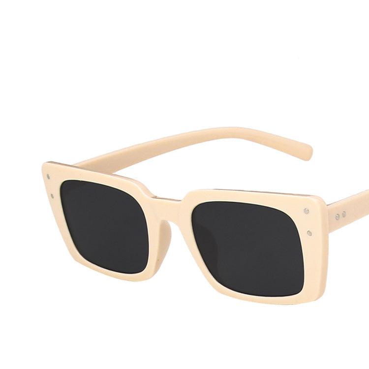 Mi Nail Schmaler Rahmen Quadratische Sonnenbrille Sonnenbrille