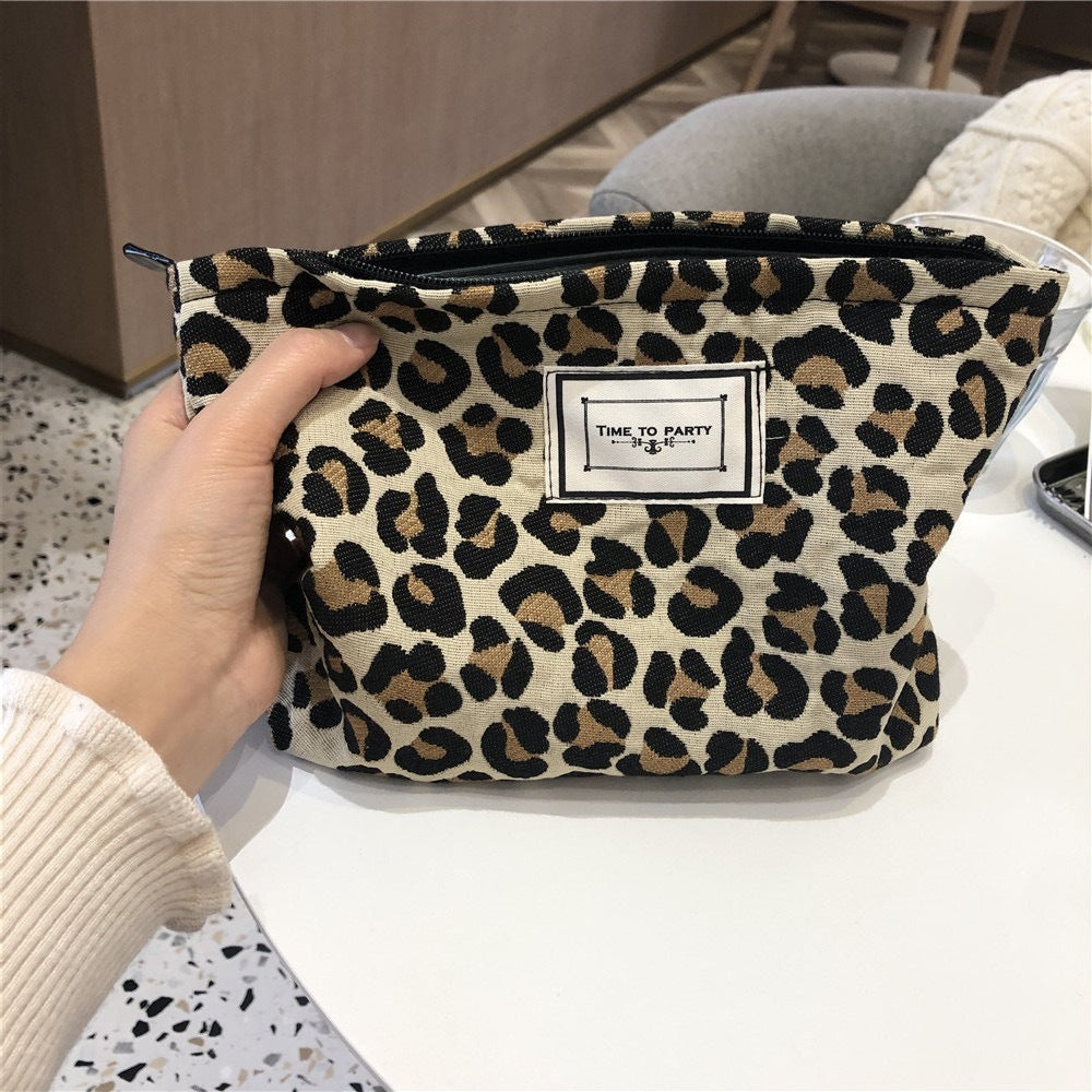 Leopard Zebra Print Kosmetiktasche Waschbeutel