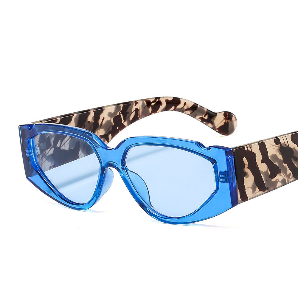 Persönlichkeit Farbe Kunststoff-Sonnenbrille, Trendy Sonnenbrille für Männer und Frauen, Cross-Border-Sonnenbrille