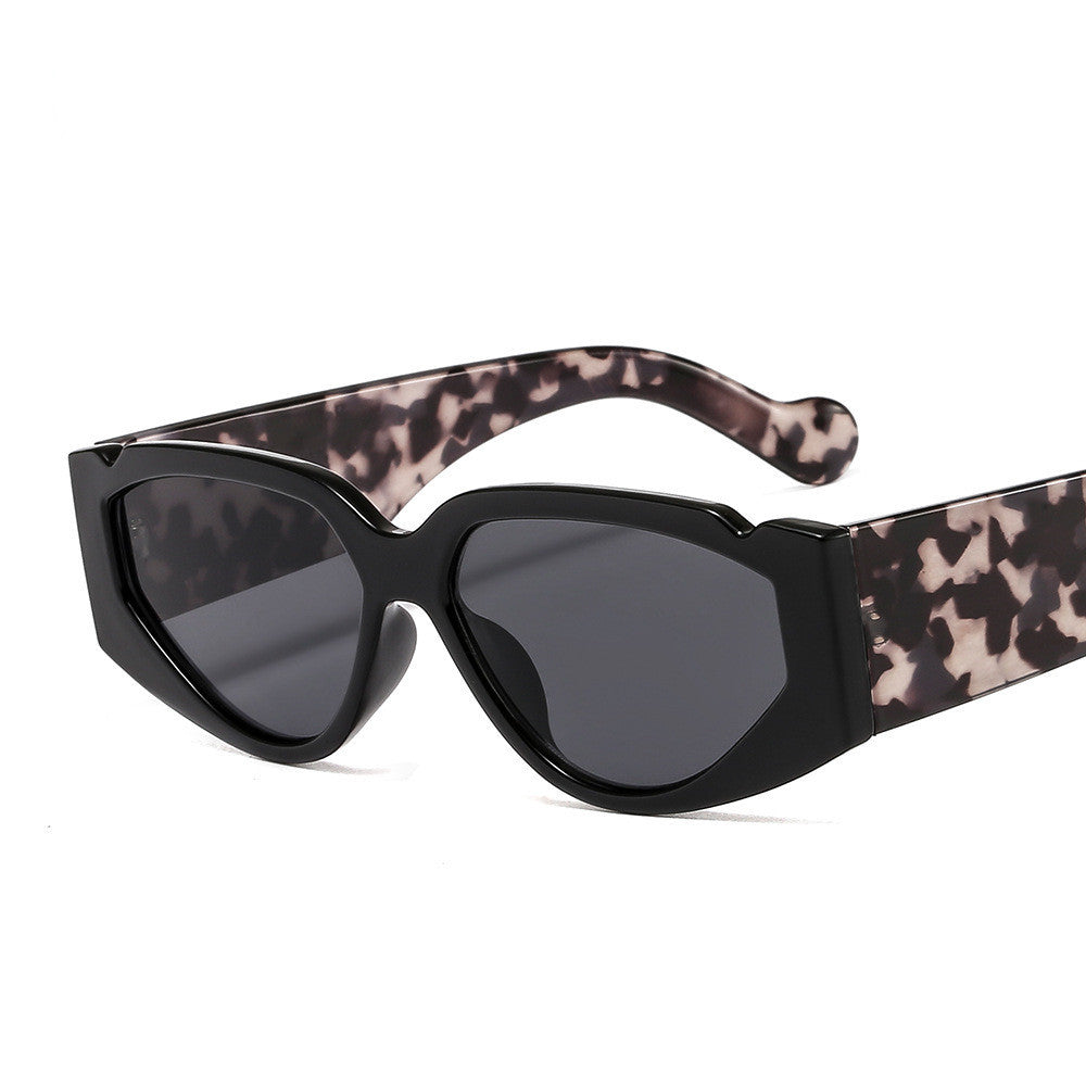 Persönlichkeit Farbe Kunststoff-Sonnenbrille, Trendy Sonnenbrille für Männer und Frauen, Cross-Border-Sonnenbrille