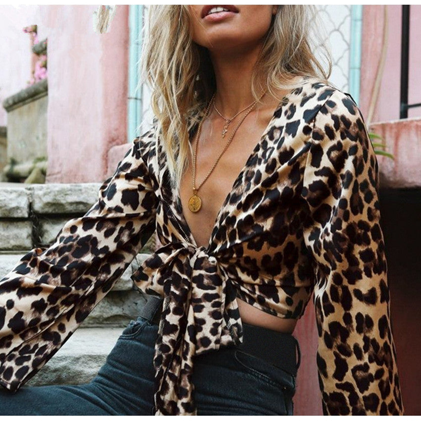 Leopard Print Cardigan In Stock
