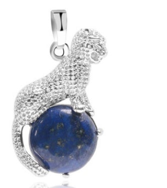 Blume Leopard Style Reitperlen Anhänger Jewellery