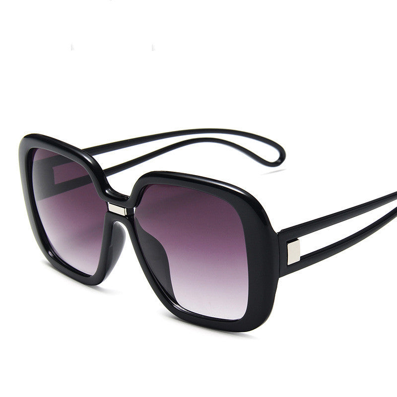Großrahmige Sonnenbrille mit Farbverlauf Persönlichkeit Sonnenbrille