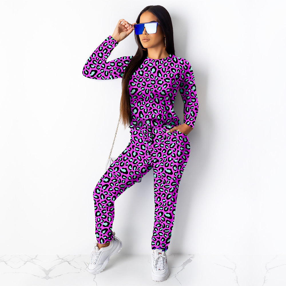 Leopard print long sleeve