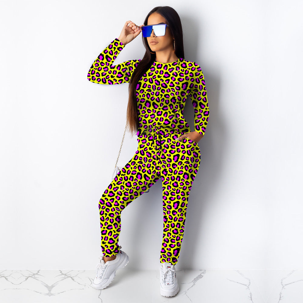 Leopard print long sleeve