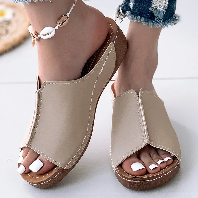 Damen Sandalen Peep Toe Heels