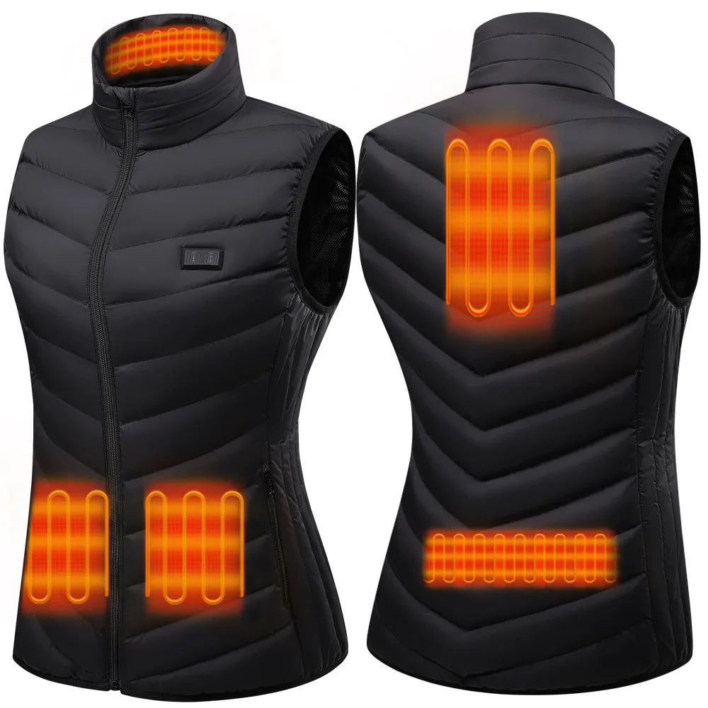 Women Winter Electric Heated Vest