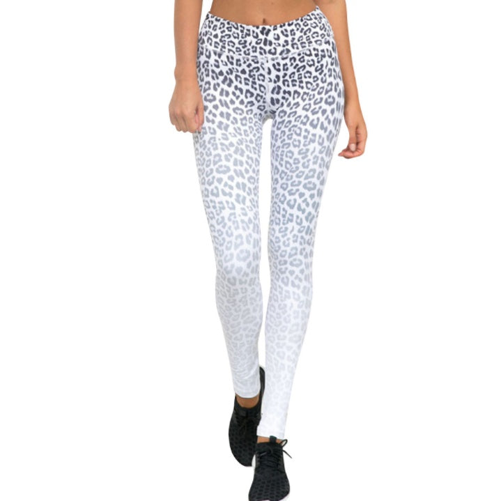 Leggings mit Leopardenmuster