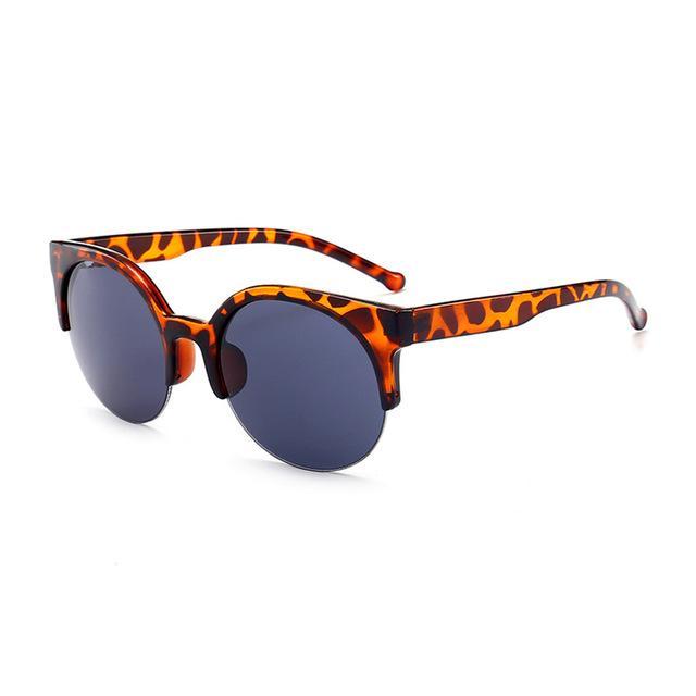 Rahmen Halbe Sonnenbrille