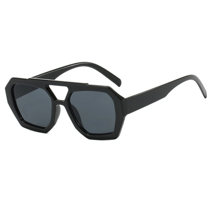 Ins Big Frame Leopard Sonnenbrille Sommer Sonnenschirm Strand Urlaub Brille