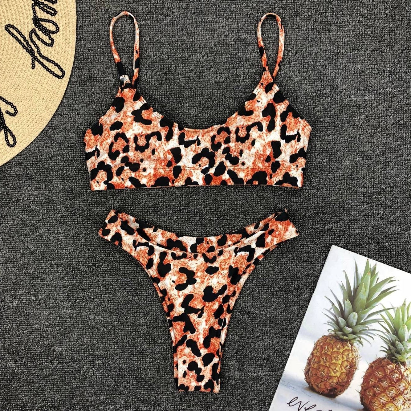 Bikini mit Leopardenmuster