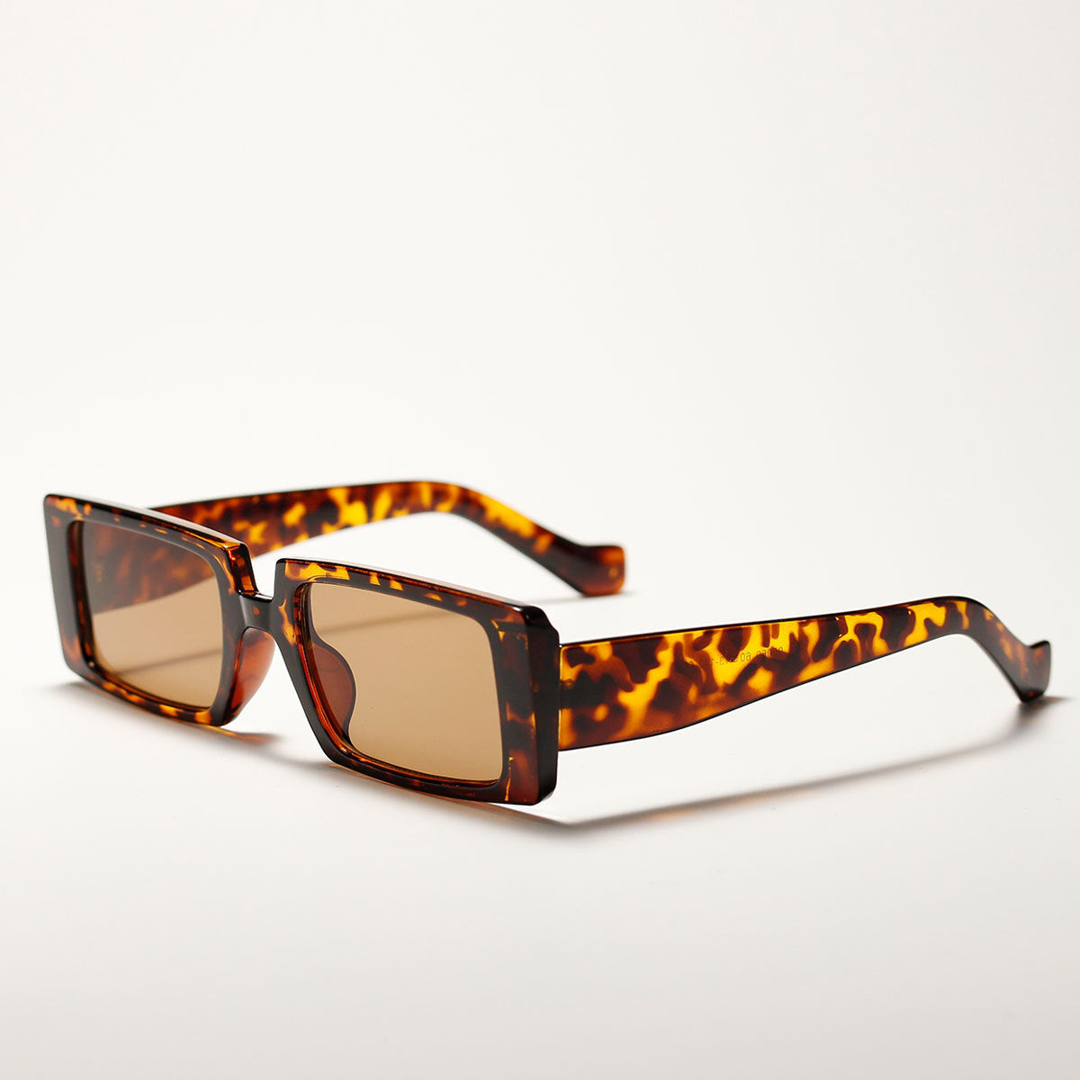 Coole schwarze Super-Retro-Sonnenbrille