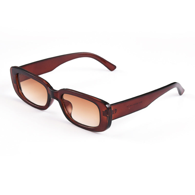 Quadratische Damen-Sonnenbrille mit kleinem Rahmen