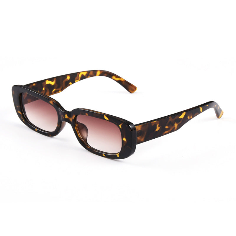 Quadratische Damen-Sonnenbrille mit kleinem Rahmen