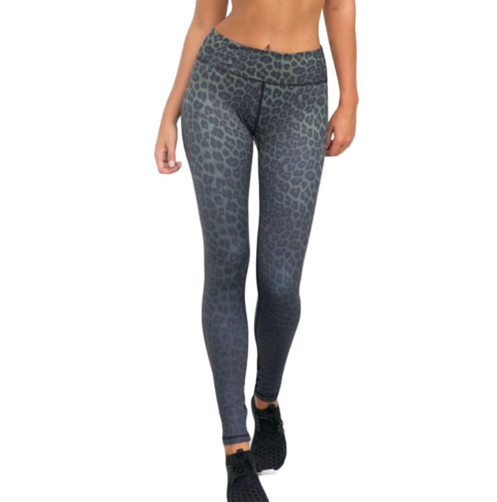 Leggings mit Leopardenmuster