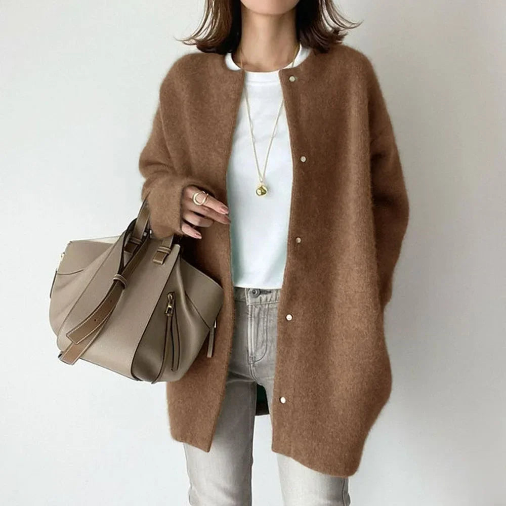 Anspruchsvolle Strickjacke