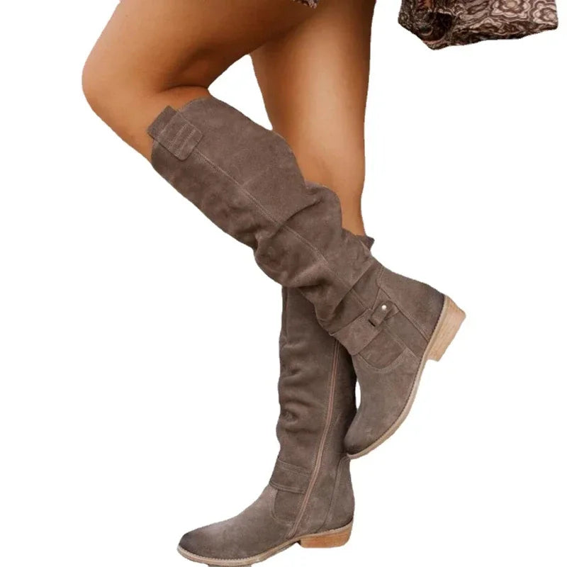 Hochwertige Damenstiefel aus Leder