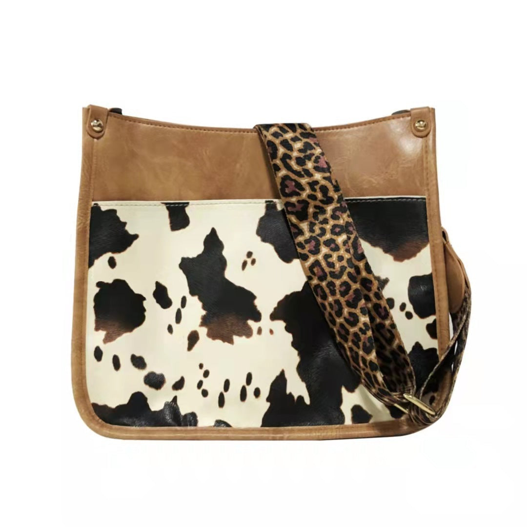 Neue Damen Mode Leopard Crossbody Tasche