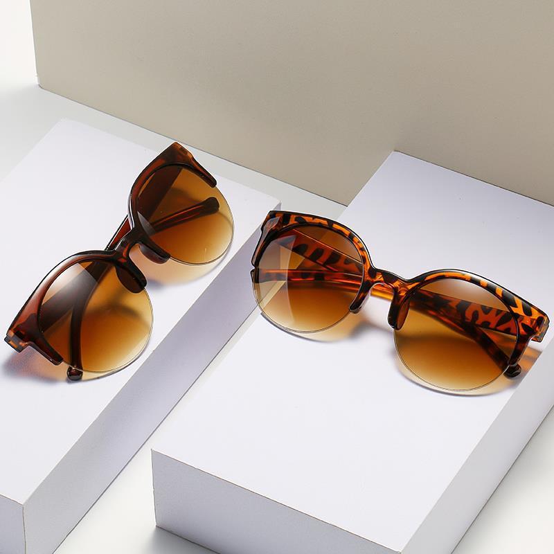 Rahmen Halbe Sonnenbrille