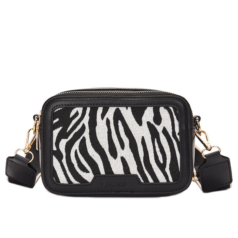 Damen Umhängetasche Leopard Print Messenger