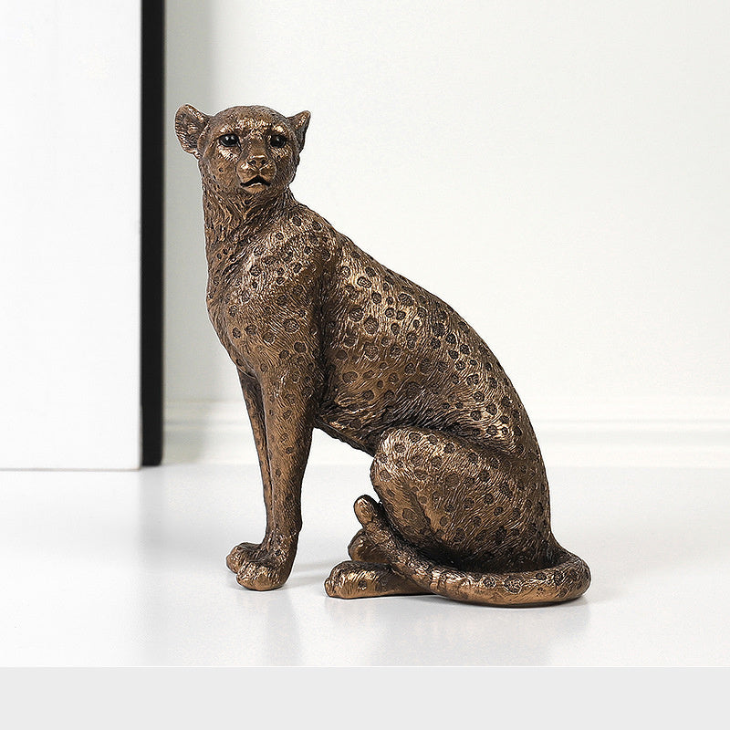 Vintage-Leoparden-Handwerk