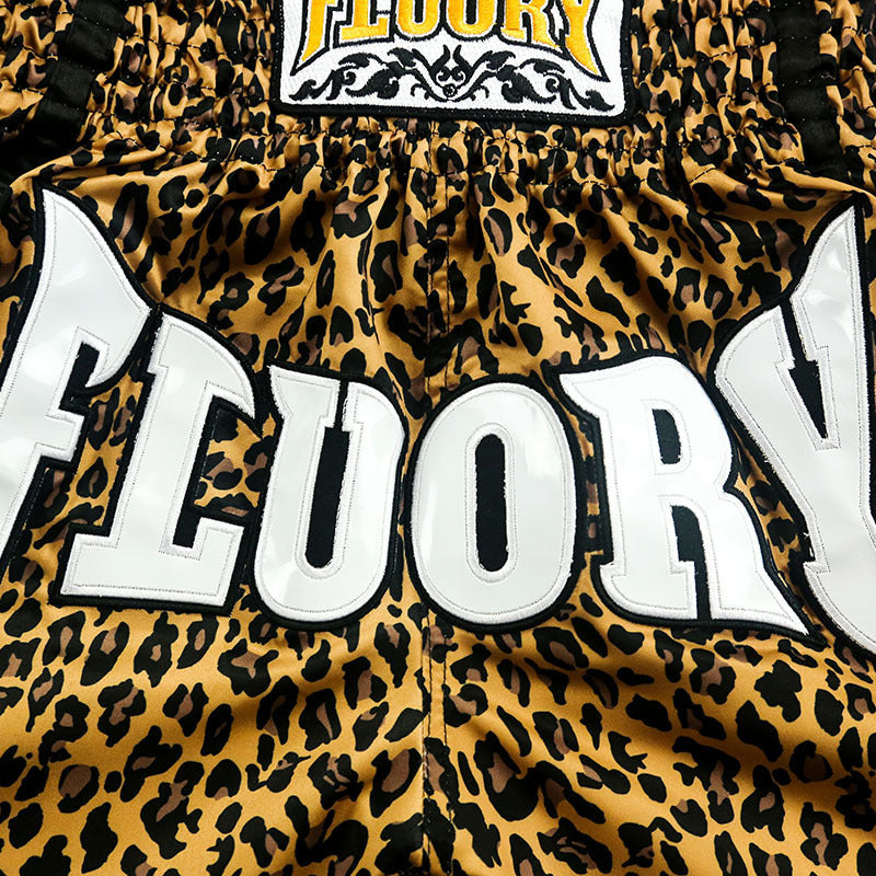 Leopard Print Muay Thai Shorts Männer und Frauen Training Wear