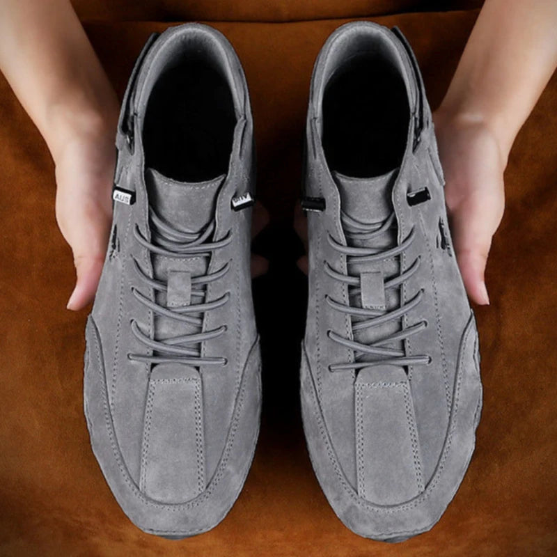 Herren Leder Freizeitschuhe Rutschfestes Gehen