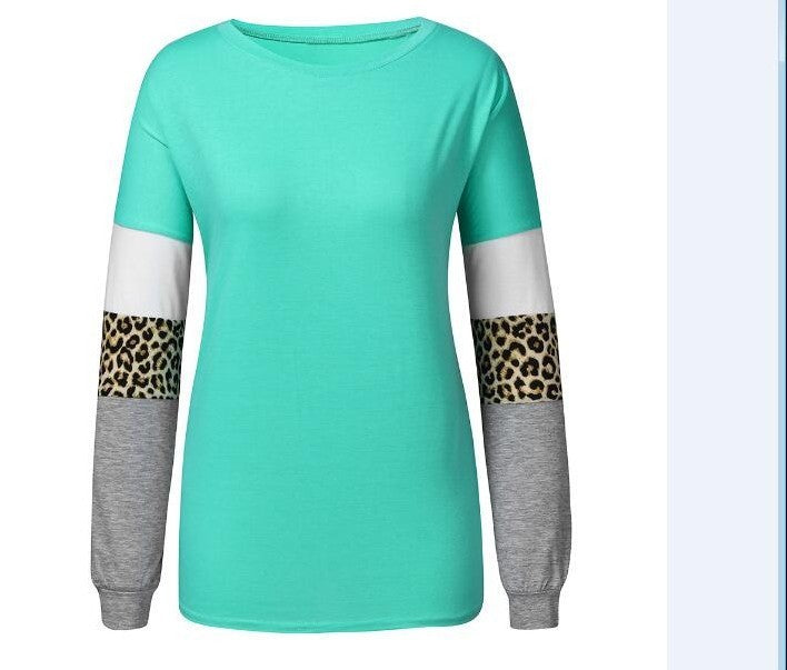 Tricolor Leopard Sweatshirt
