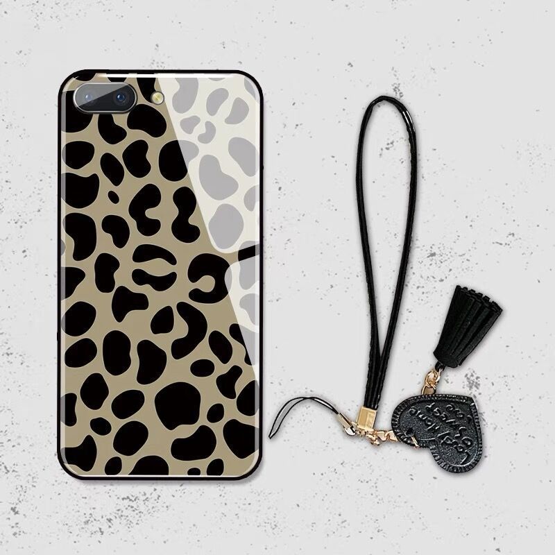Leopard Style Glas Handytasche
