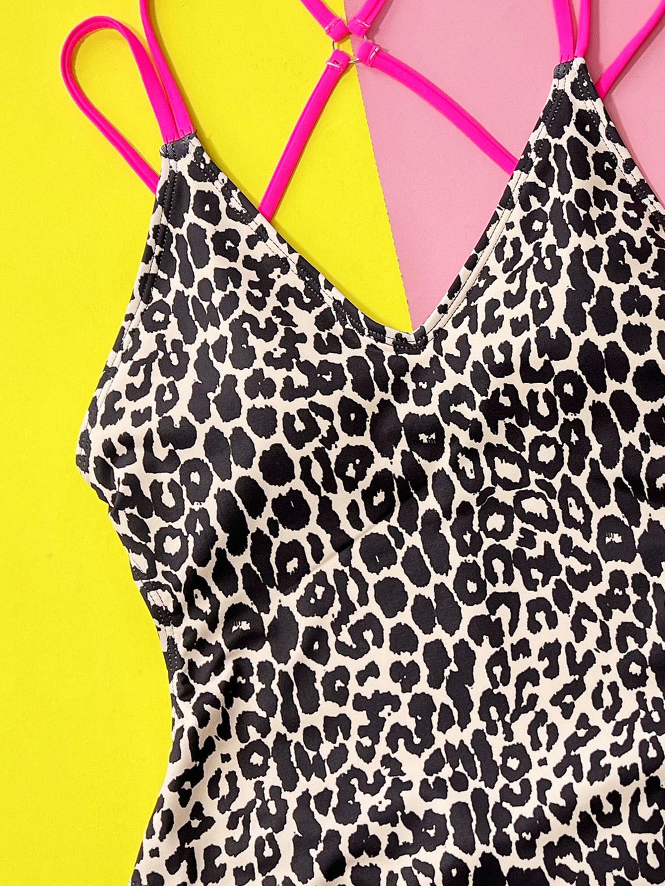Europäisch und Amerikanisch Sexy Leopard Print Badeanzug Anzug