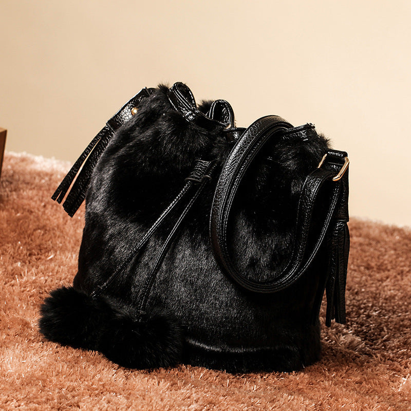 Leopard Eimertasche
