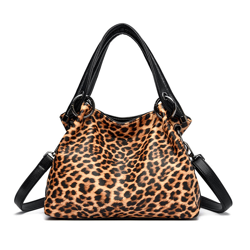 Leopard Zebra Print Damen Trendy Crossbody Tasche