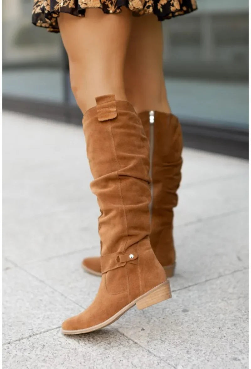 Hochwertige Damenstiefel aus Leder
