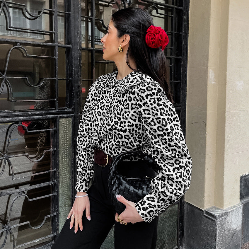 Summer Fashion Leopard-print Shirt
