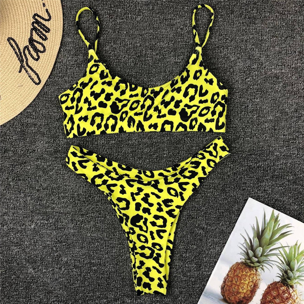 Bikini mit Leopardenmuster