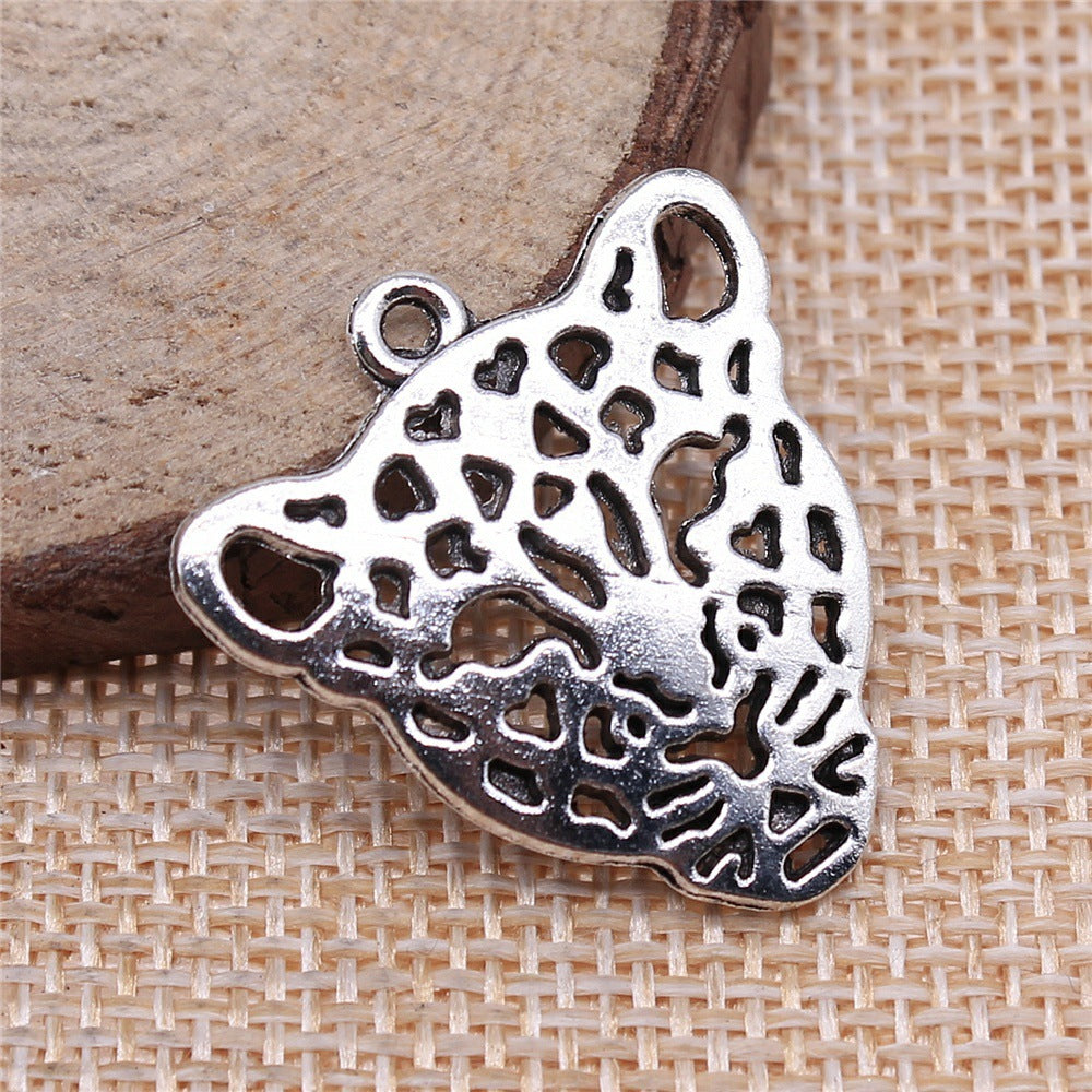 Schmuckzubehör DIY Handmade Leopard Head Anhänger